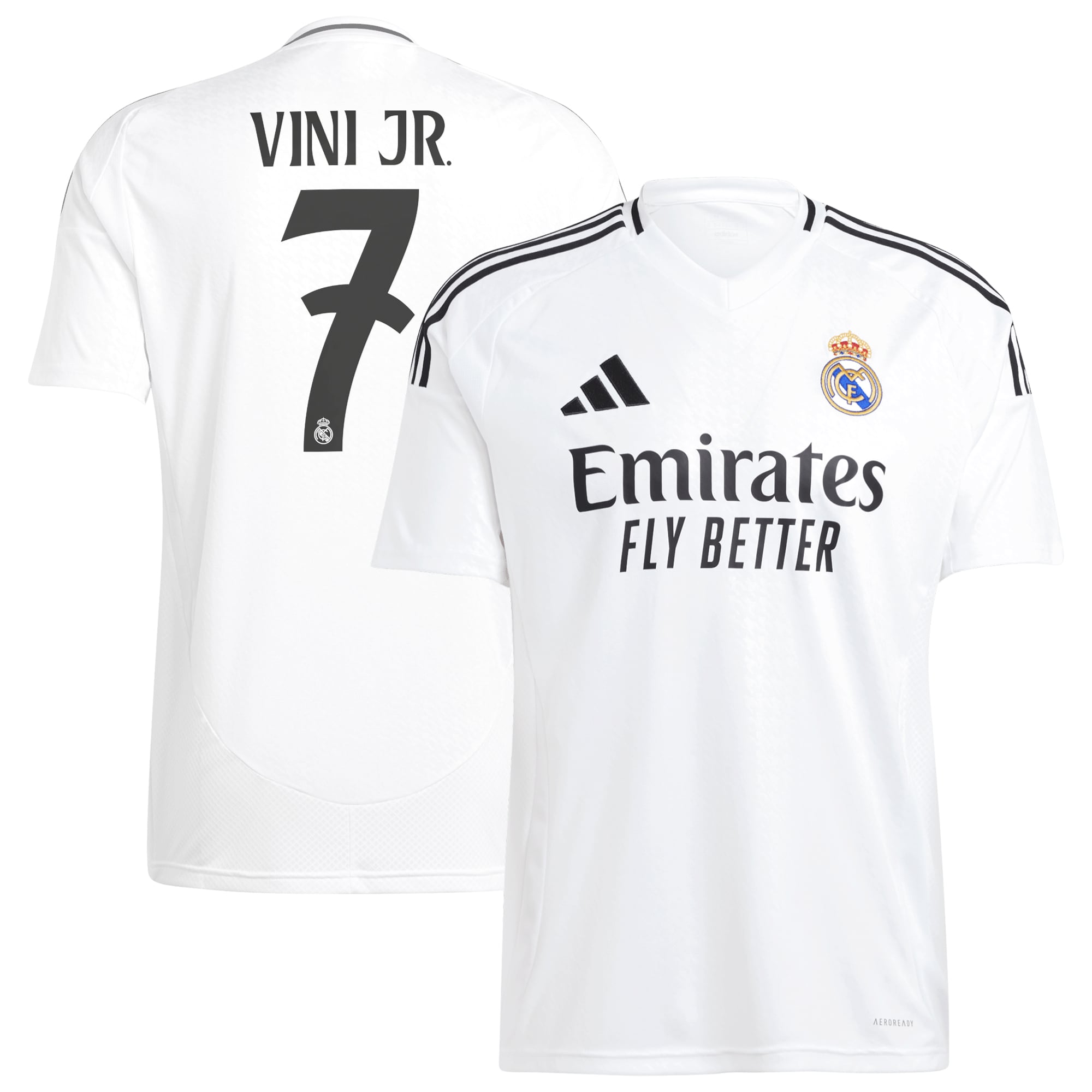 Real Madrid Men's 2024 Breathable Replica - Official Merchandise -