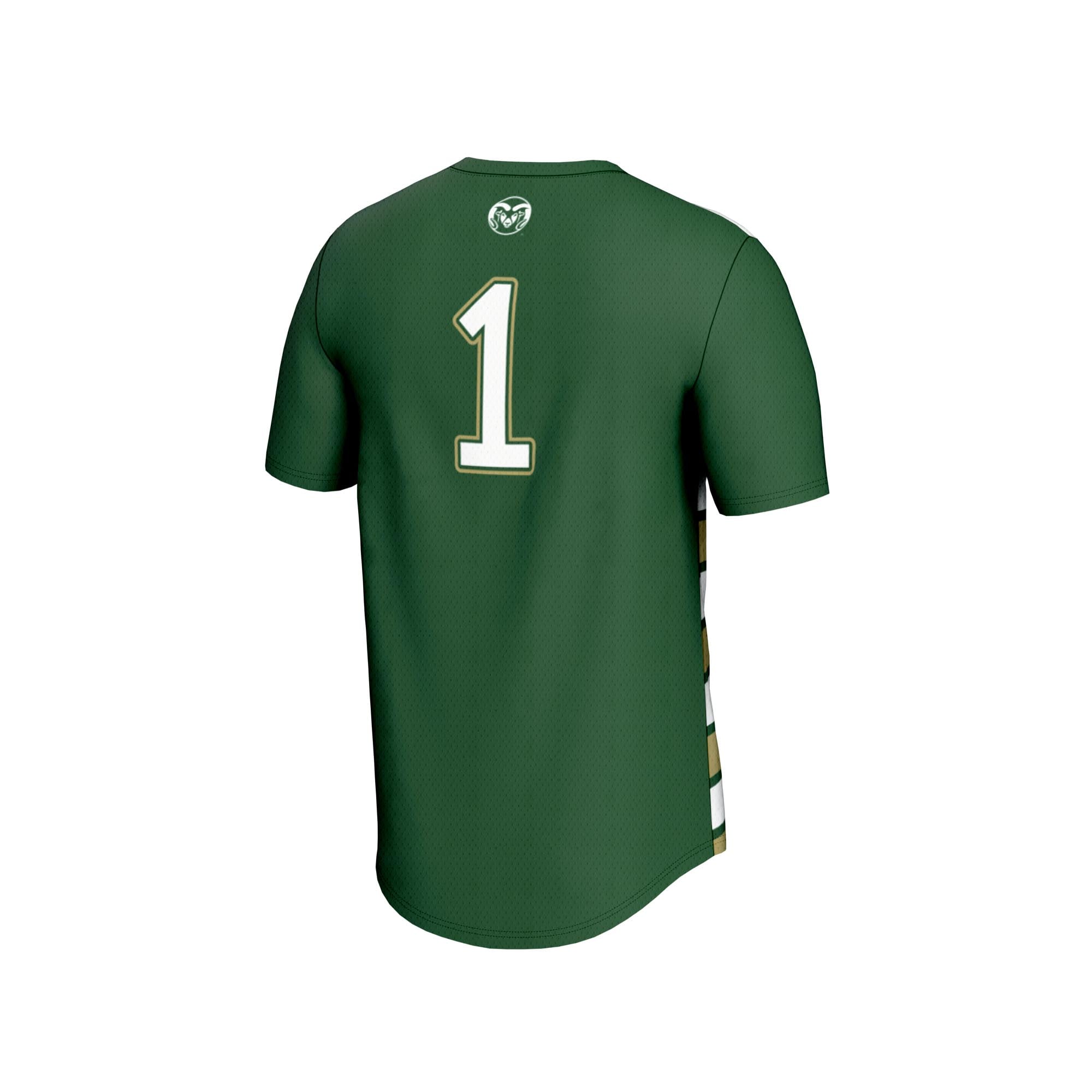 [LK] Colorado State Rams GameDay Greats Youth Lightweight Soccer Fashion Jersey - Green