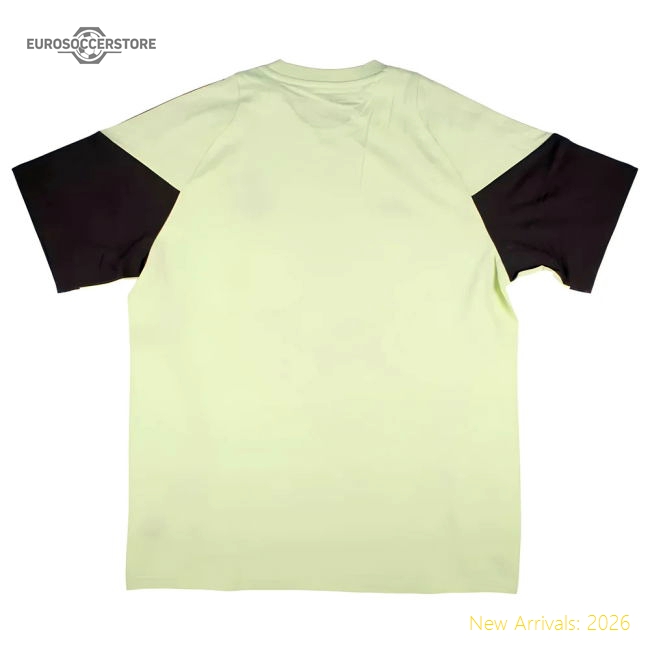 2025-2026 Real Madrid Training Tee (Almost Lime) (Valverde 8)