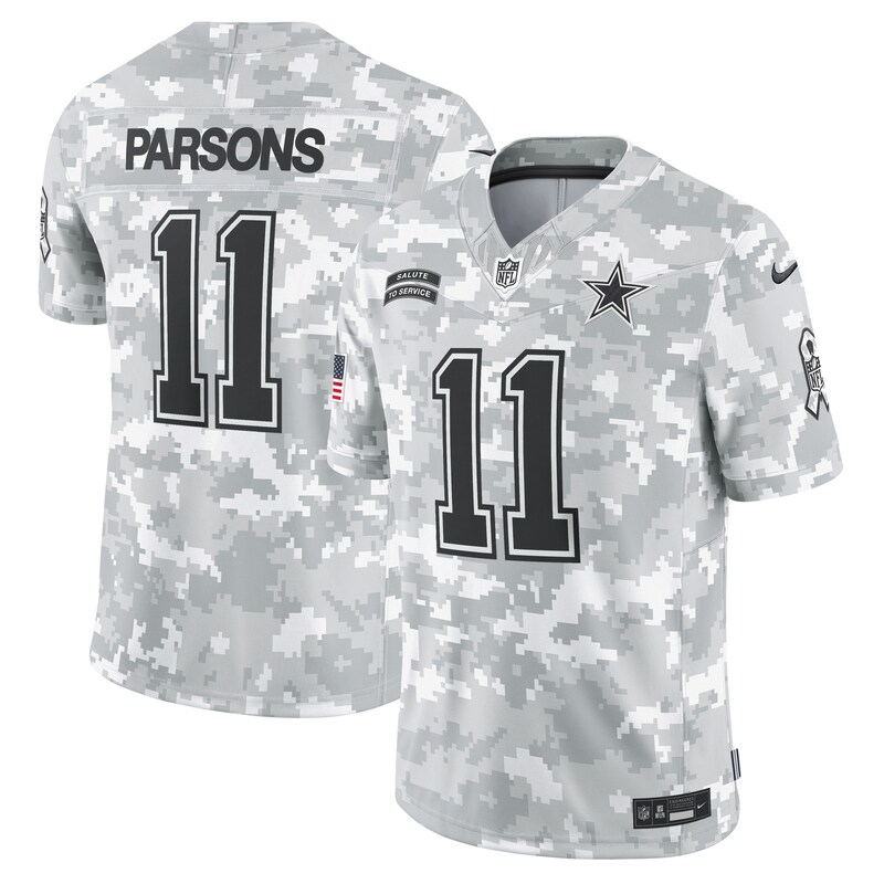 None Micah Parsons DAL Cowboys Bold Premium Jersey Football Apparel