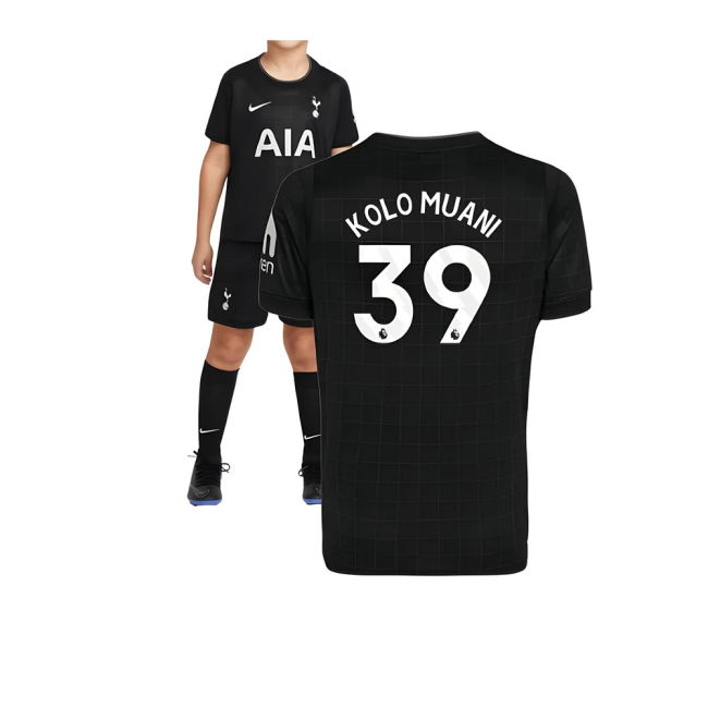 Tottenham Away Football Shirt 2025-20 - Kolo Muani 39 L M