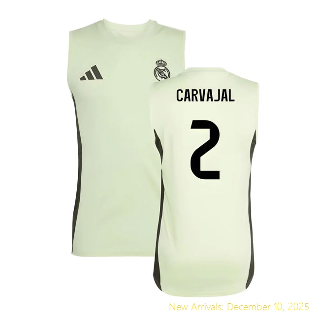 2025-2026 Real Madrid Training Jersey - Top Grade Game Day (Carvajal...