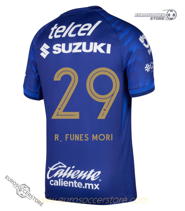 R. FUNES MORI 29 Away Jersey for Pumas UNAM 25-26 Season