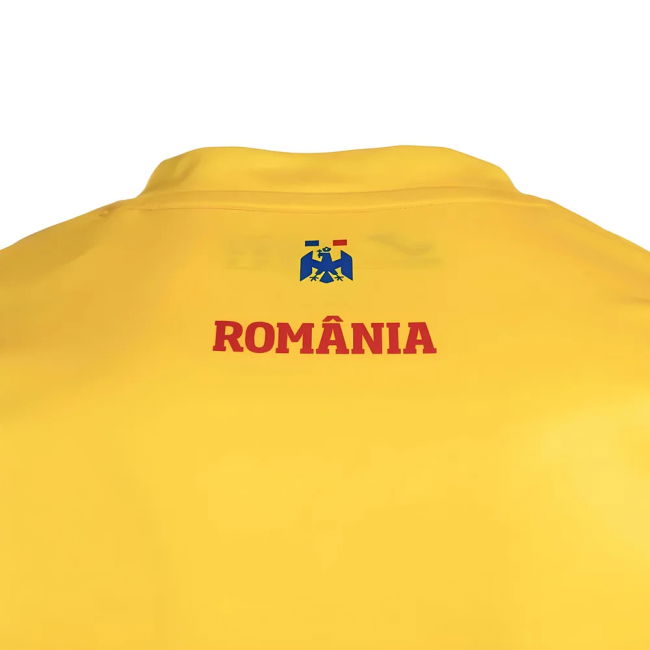 Kids Romania A Team High Performance Home Pro Shirt