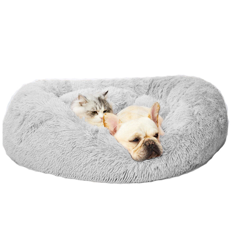 Donutly™: - Bulldog Anti-anxiety French Bulldog Bed Indoor Use