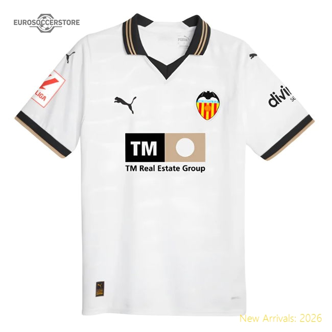 Professional-Grade 2023-2024 Valencia Home Shirt (Kids) (Musah 4)