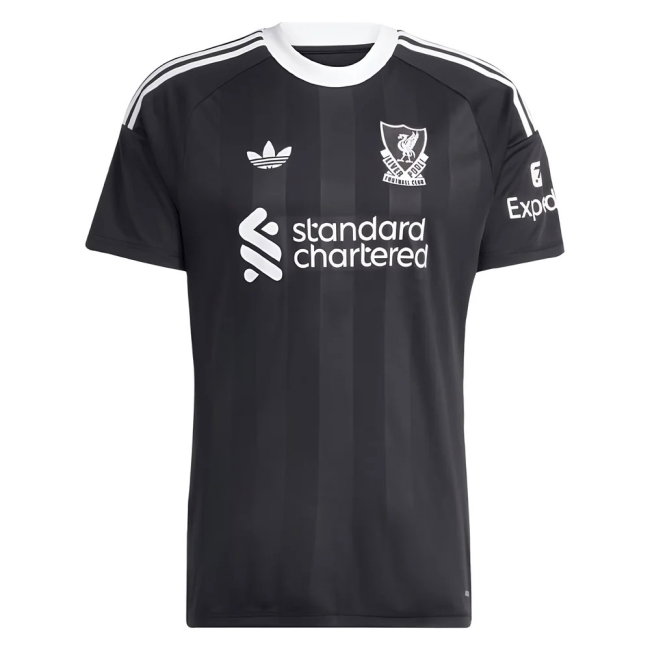 2025-2026 Liverpool Third Goalkeeper Shirt (Black) (Reina 25)