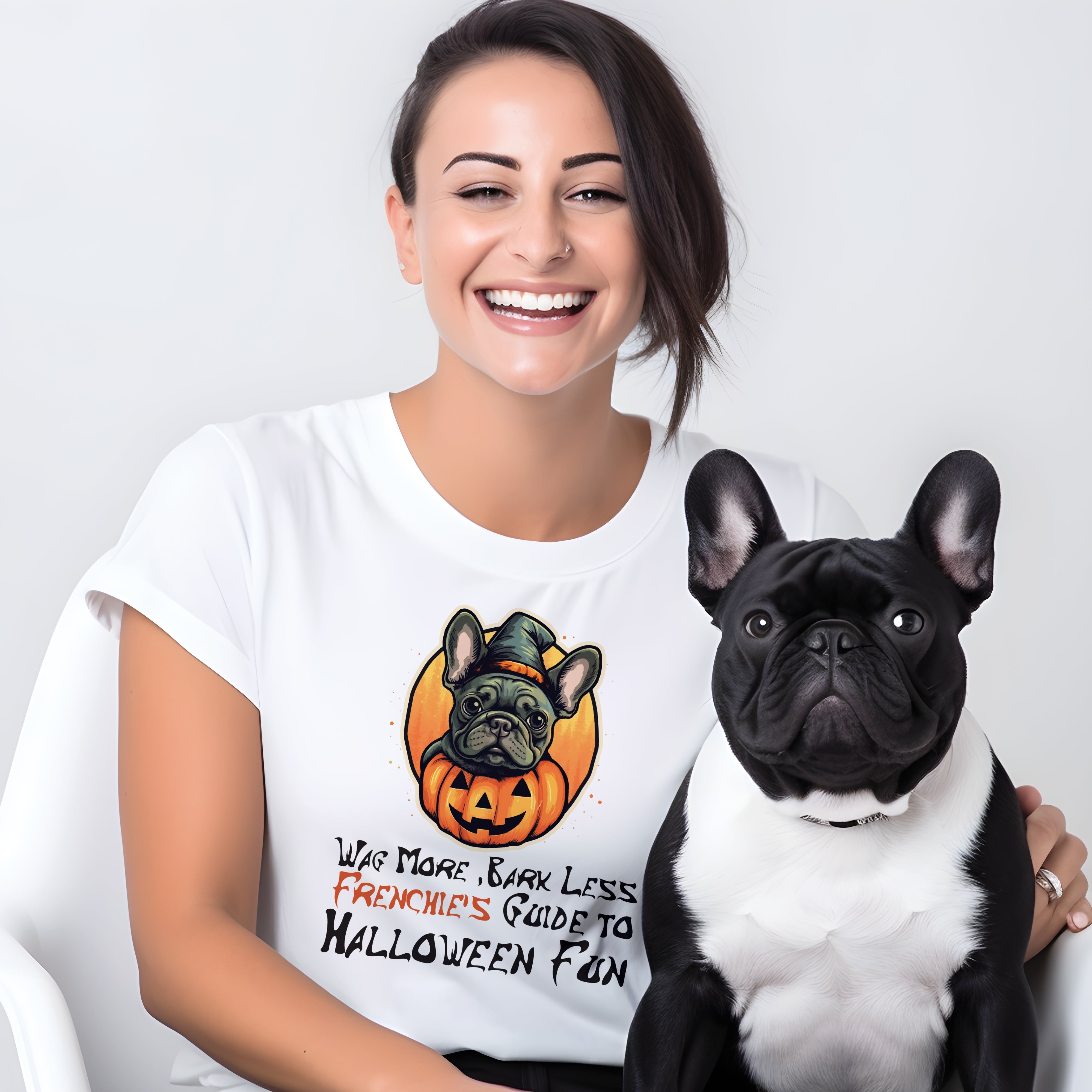 Frenchie Halloween - Comfy Unisex T-shirt Everyday Use | Stylish Look
