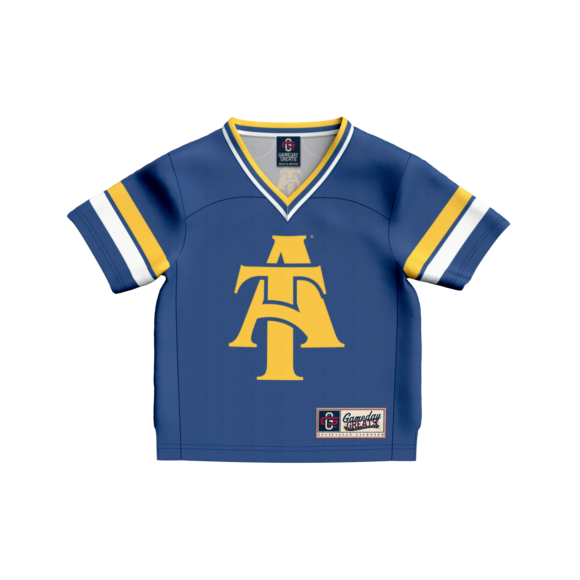 #1 North Carolina A&T Aggies GameDay Greats Infant Lightweight Collegiate Football Fashion Jersey - Navy