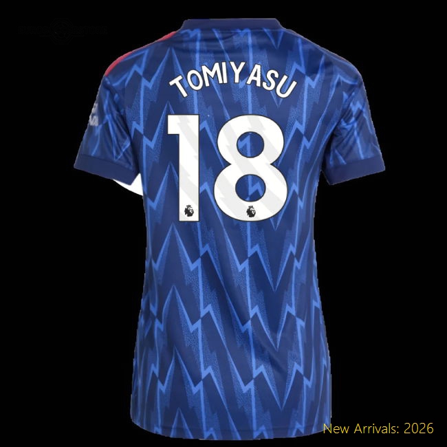 Modern Arsenal Womens Tomiyasu Jersey 2025-2026 Flexible