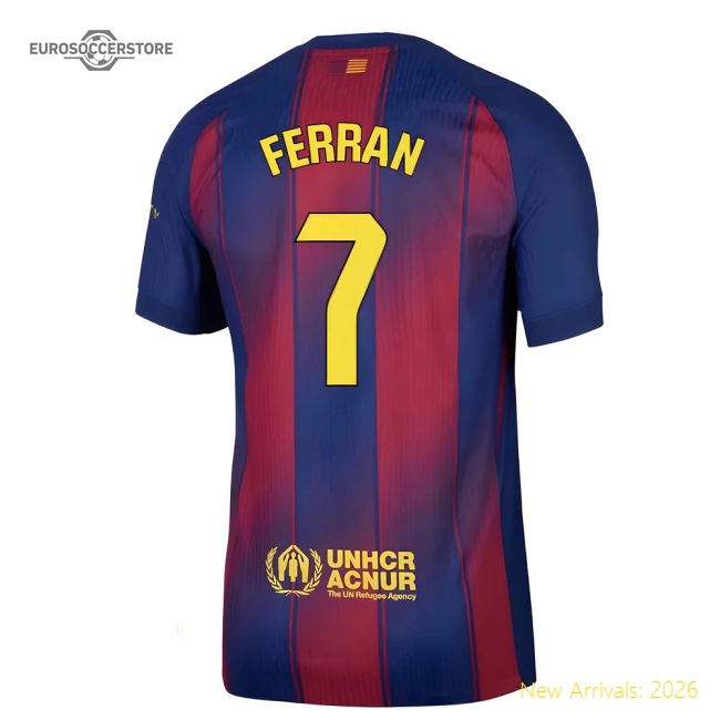 Authentic Home Barcelona Jersey Comfortable Athletic Fit