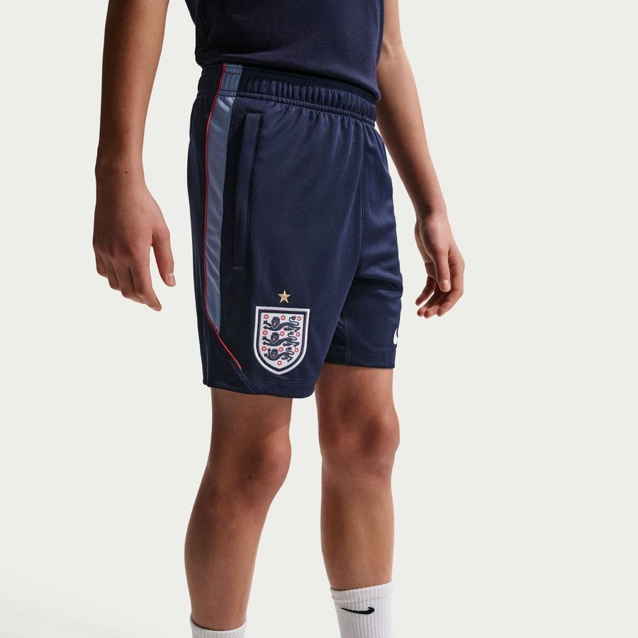 England Training Shorts Dri-FIT Strike World Cup 2026 - Obsidian/Work Blue/White Kids