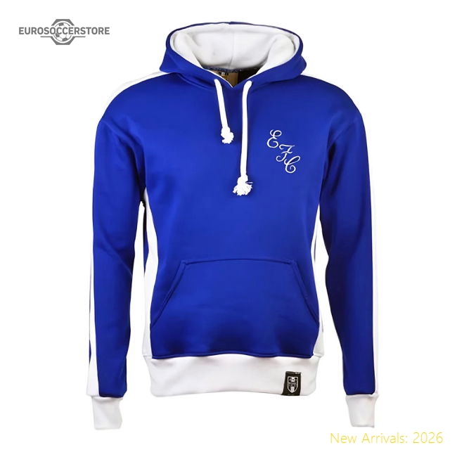 Authentic Everton Retro Hoodie (blue) - Premium Quality Football