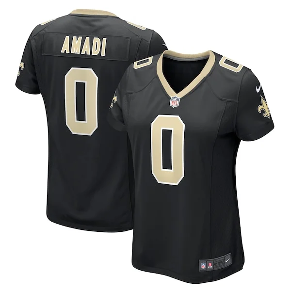 New Orleans Saints Game NFL Jersey - Black | Durable Football Apparel