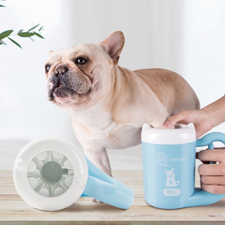 High-Quality Minimal-Aesthetic French Bulldog Paw Cleaner V2 as a Gift