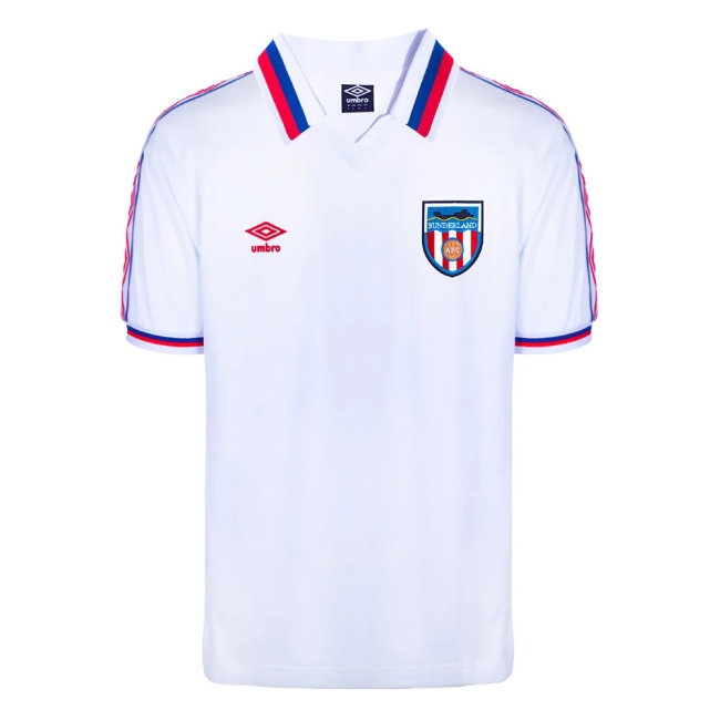 [DDJ] Sunderland 1980 Away Umbro Retro Football Shirt (Rowell 8)