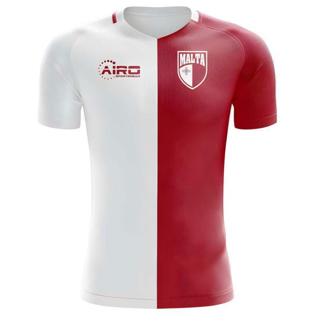 2025-2026 Malta Home Concept Football Shirt Authentic Authentic