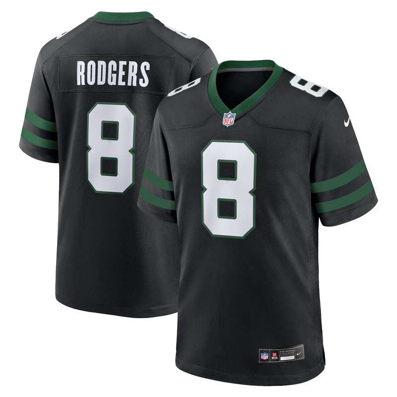 None Aaron Rodgers New York Jets Timeless Authentic Jersey Football Ap