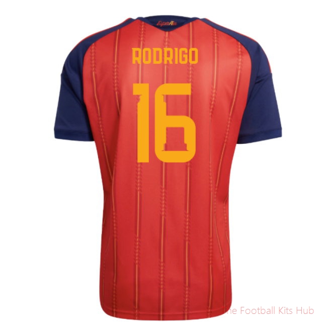 2026-2027 Spain Home Shirt (Rodrigo 16)