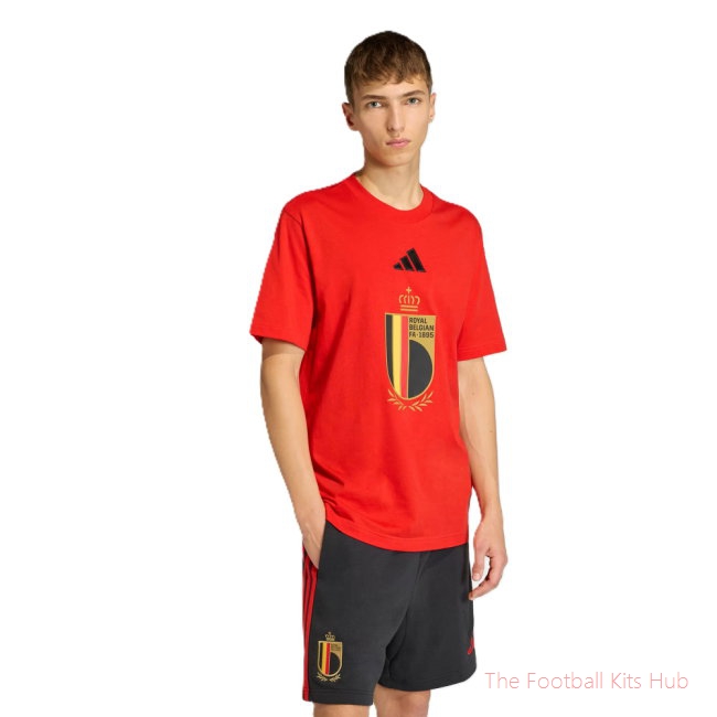 [LK] 2026/27 Belgium DNA Graphic Tee (Red)