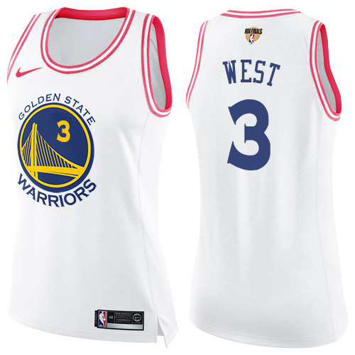 Warriors White State Warriors #3 Nike Jersey - NBA Fan Apparel
