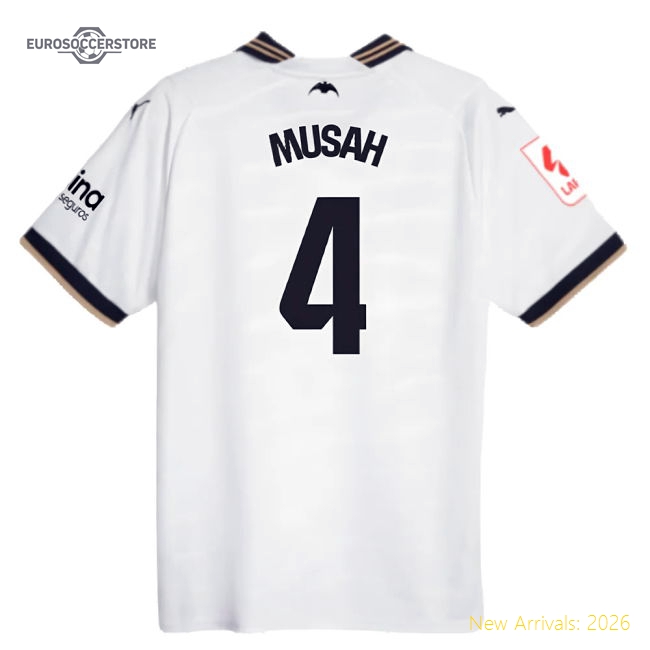 2023-2024 Valencia Home Shirt (Kids) (MUSAH 4)