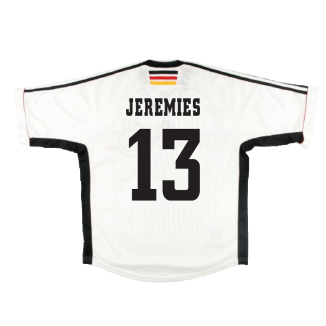 Germany 1998-00 Home Shirt ((Very Good) L) (Jeremies 13)