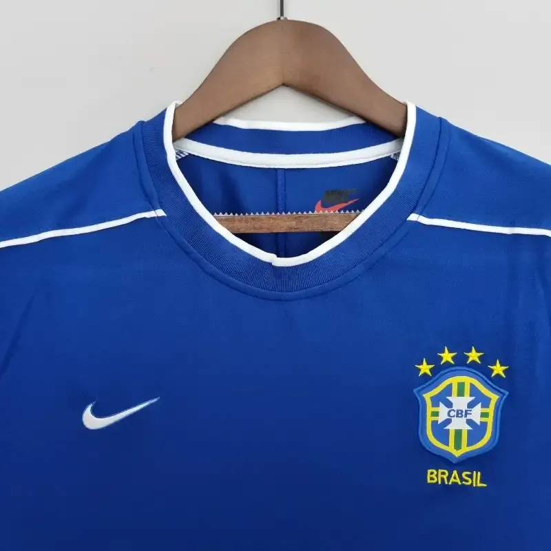 Cheap 1998 Brazil Jersey retro kit