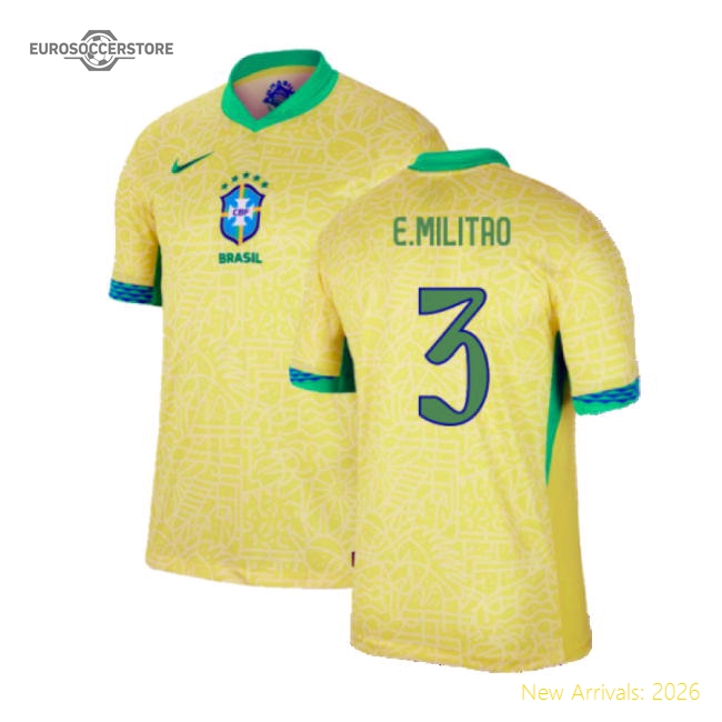 Football Brazil High-performance Jersey (2024-2025) Classic