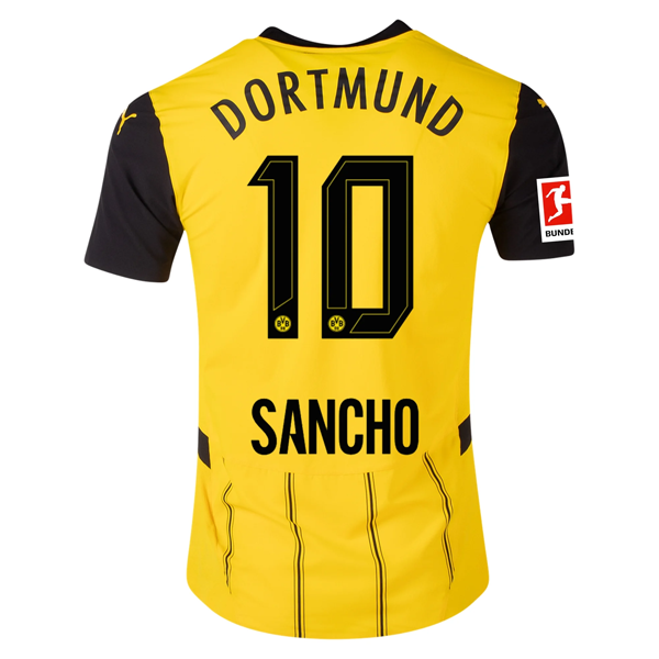 Borussia Dortmund Sancho 2024-2025 Bun Home Jersey – Authentic Shirt