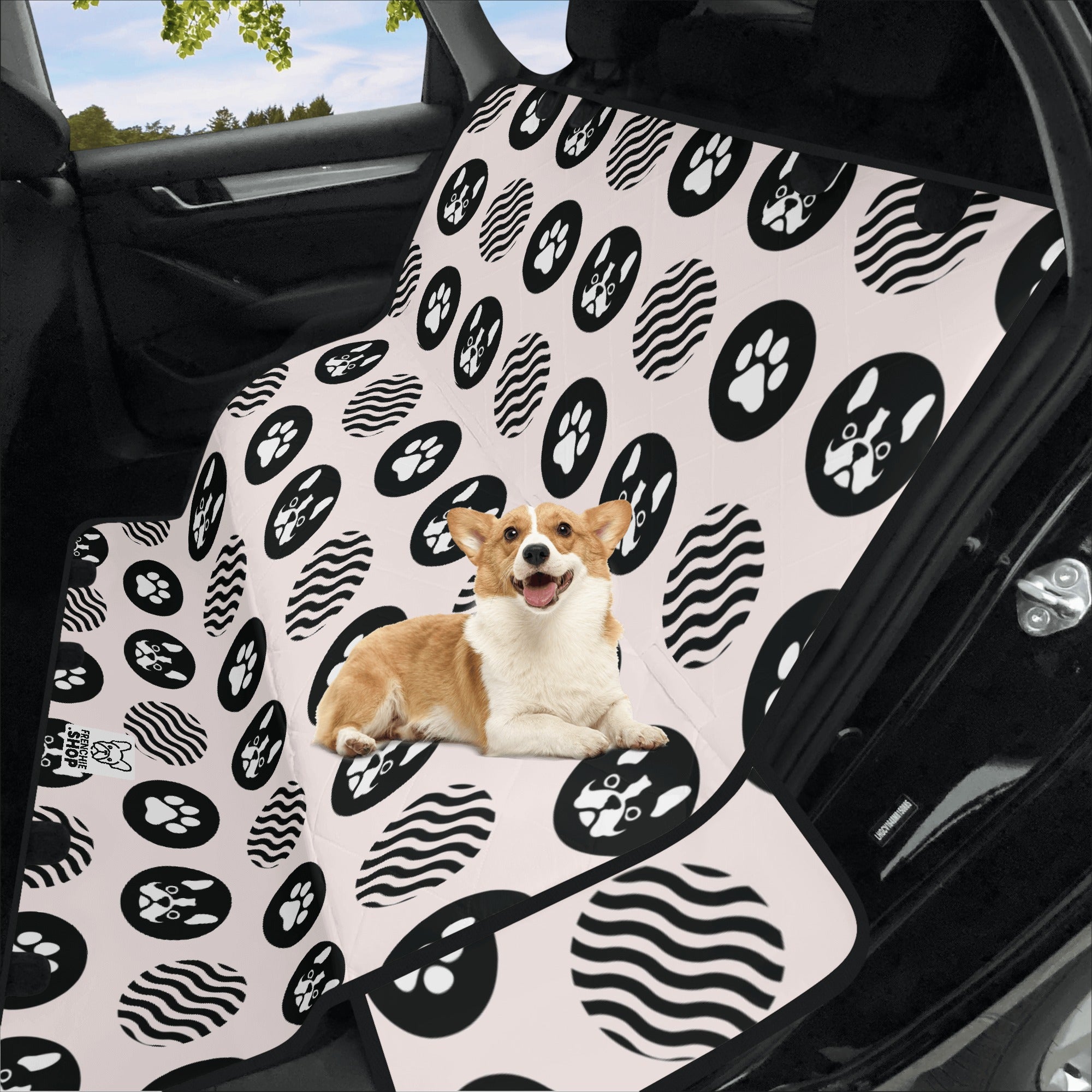 Car Pet Seat Covers For French Bulldog Outdoor Use | Safe For Paws
