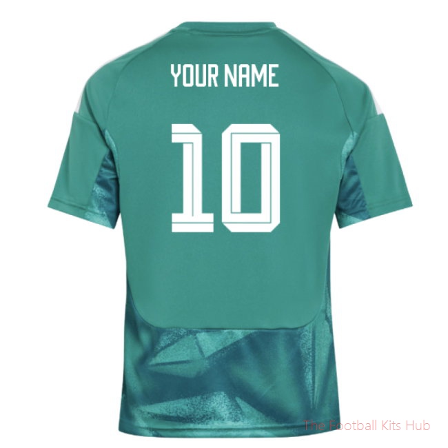[LK] 2026/27 Germany Home Goalkeeper Shirt (Active Green) - Kids (Your Name)