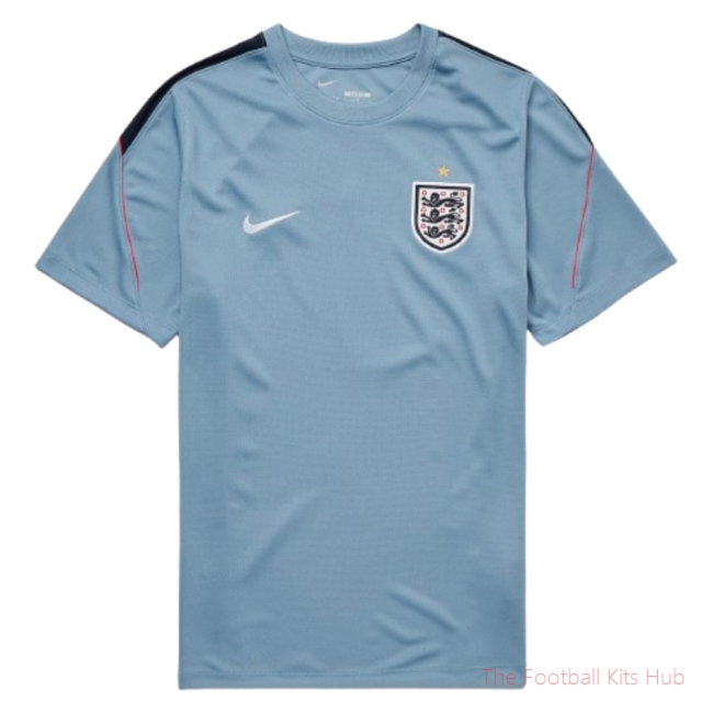 2026-2027 England Strike Training Shirt (Work Blue)