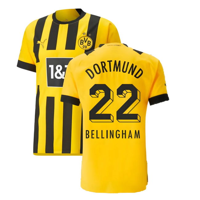 Official Borussia Dortmund 2022-2023 Home - Var6-2