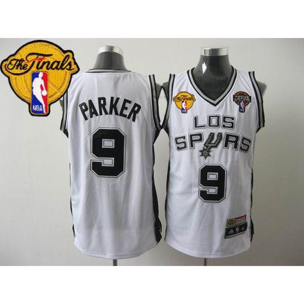 Vintage Men's San Antonio Spurs #9 Tony White Basketball Jersey