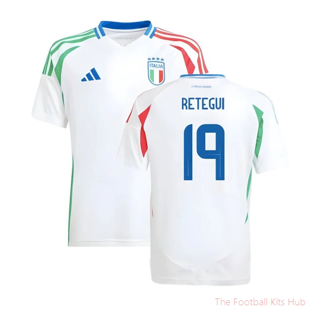 2024-2025 Italy Away Shirt (Kids) (RETEGUI 19)