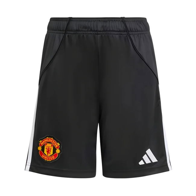 2025-2026 Home Shorts by Man Utd (Children