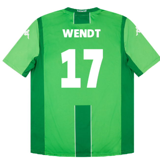 Gladbach Away Shirt Excellent Xl Wendt #17 Elite Performance True ...