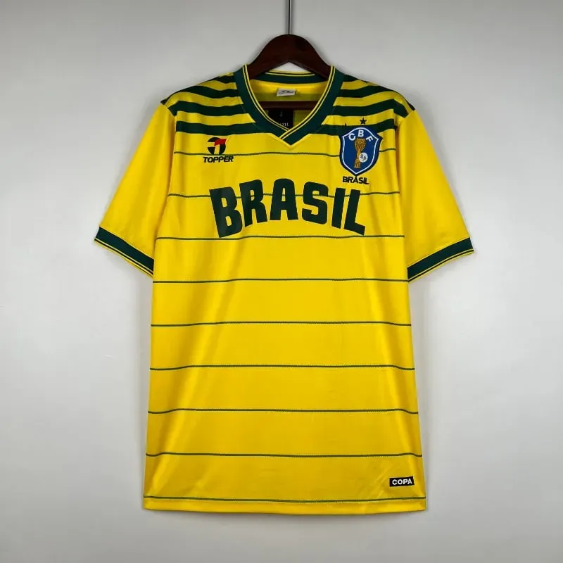 Cheap 1984 Brazil Jersey retro kit