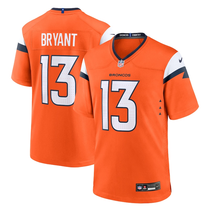 None Pat Bryant DEN Broncos Vintage Officially Licensed Jersey