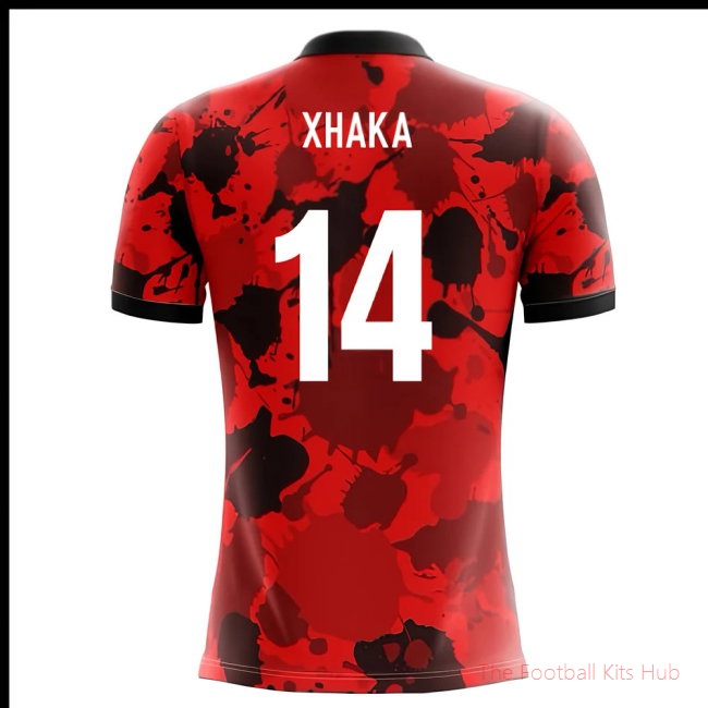 [JED] 2025/26 Albania Airo Home Shirt (Xhaka 14) - Kids