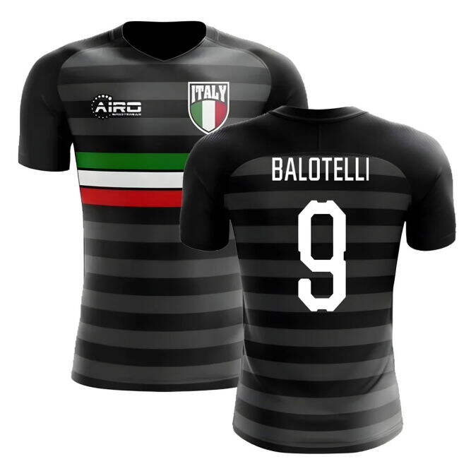 And Value For Money 2025-2026 Italy Third Concept Football Shirt (Balotelli 9) Fashionable