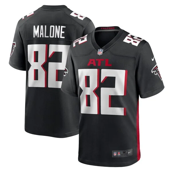 None Xavier Malone Game Jersey - Black | NFL Player Jersey | NFL Footb