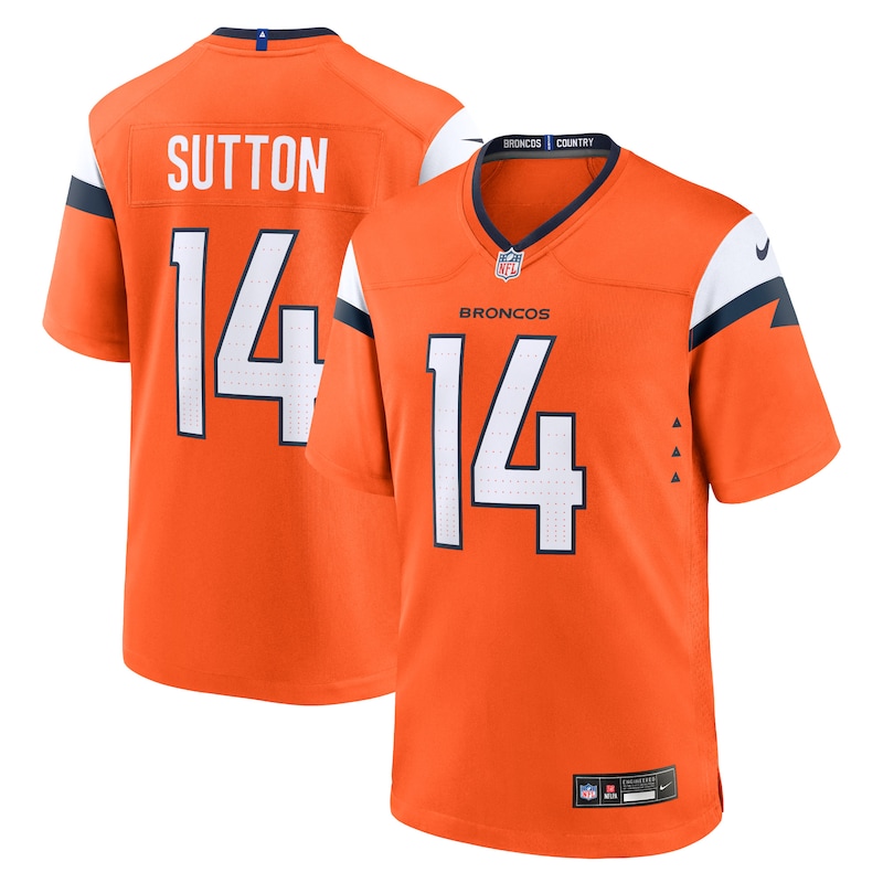 None Courtland Sutton DEN Broncos Sleek Pro-Level Jersey for NFL Fans
