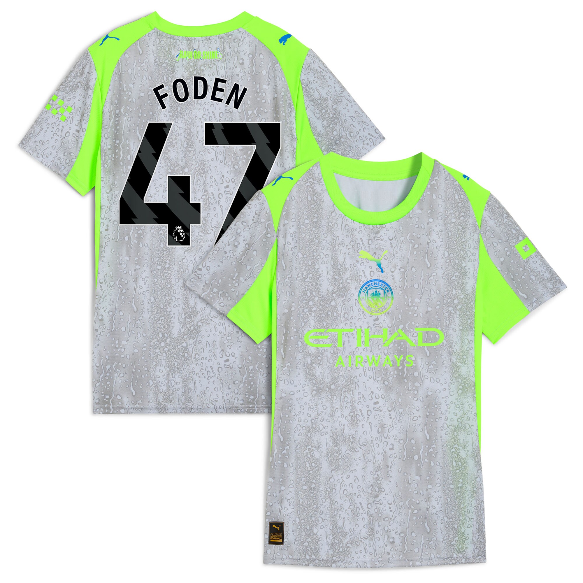 [SJH] Manchester City Women's 2025/26 Third Replica Jersey - Green/Neon Green