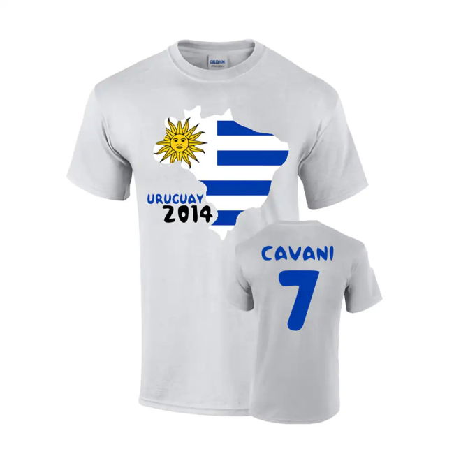 Updated Breathable Uruguay Home Soccer Jersey