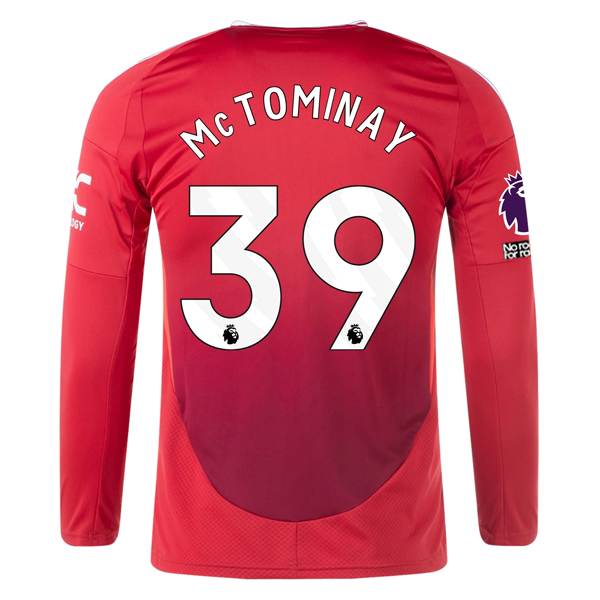 Manchester United Sleeve 2024-2025 UCL Home Jersey – Authentic Shirt