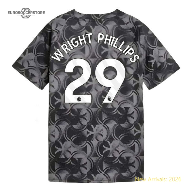 Luxury Premier League Team Wright Phillips Jersey Smart Fabric