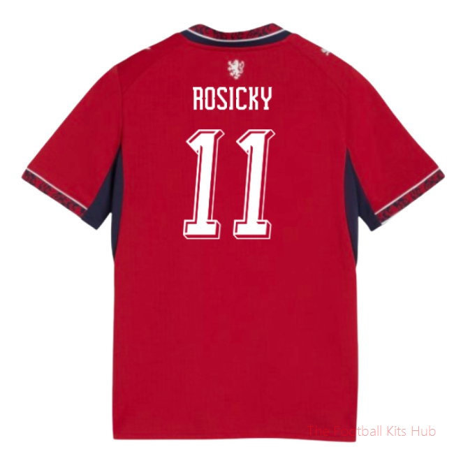 2026-2027 Czech Republic Home Shirt (Kids) (Rosicky 11)