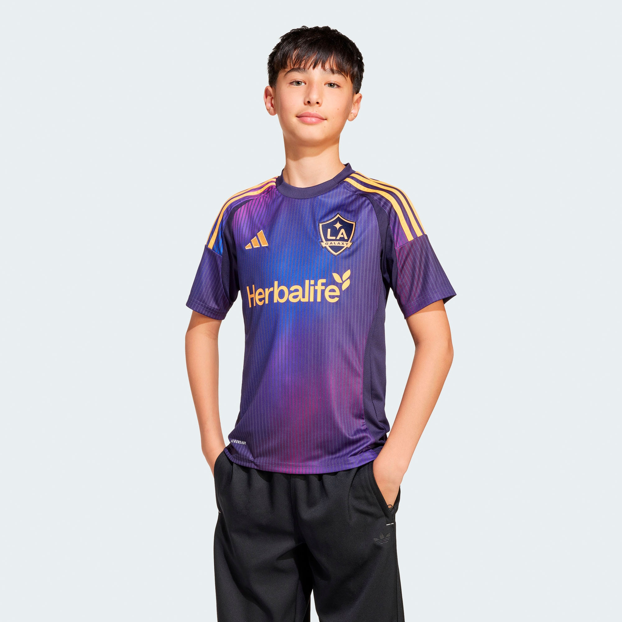 [SJH] LA Galaxy Youth 2025 RIZON Replica Jersey - Navy